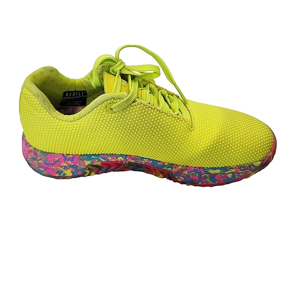 Nobull cross-training shoes size 7 neon green women's - Picture 2 of 12